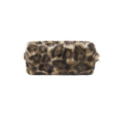 Yehwang Yehwang: make-up tas zachte luipaard sterretje - bruin