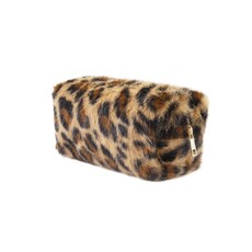 Yehwang Yehwang: make-up tas zachte luipaard - bruin