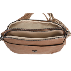 I'm dutch I'm dutch: Handtas - schoudertasje Rennes - camel