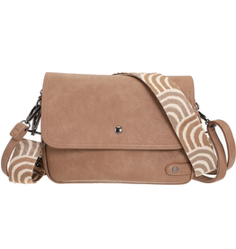 I'm dutch I'm dutch: Handtas - schoudertasje Rennes - camel