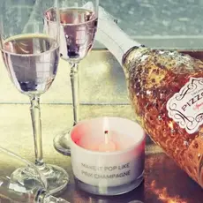 My Flame My Flame: Sojakaars: Make it pop like pink champagne - green tea time