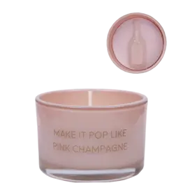 My Flame My Flame: Sojakaars: Make it pop like pink champagne - green tea time