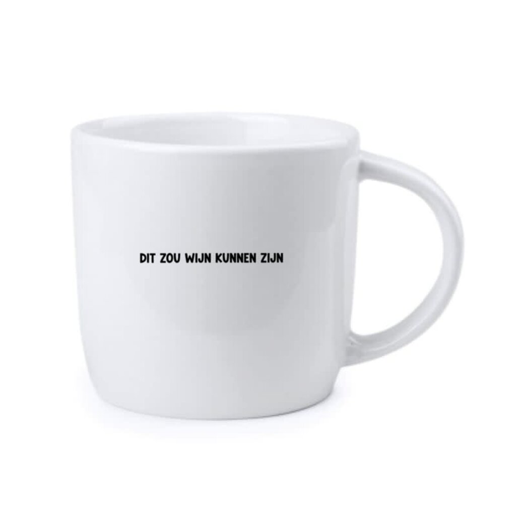 Winkeltje van Anne Winkeltje van Anne: Mok | Dit zou wijn kunnen zijn BOLD