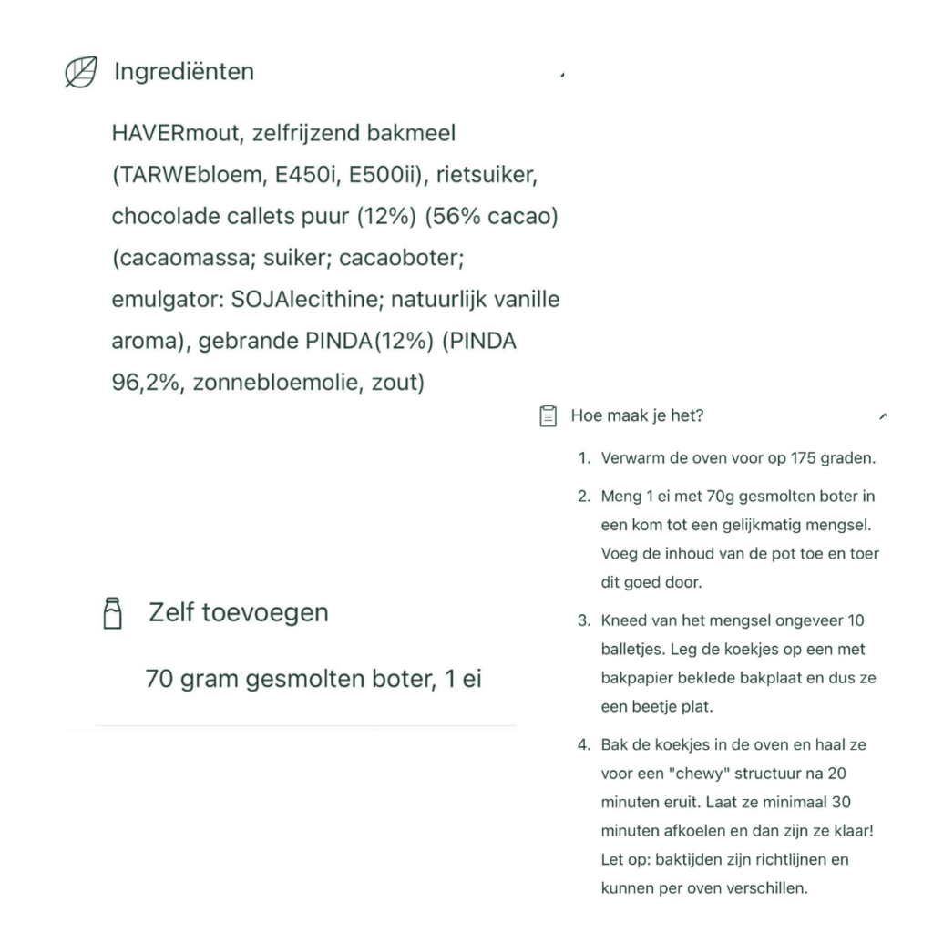 Pineut Pineut: Zelf koekjes maken | Pinda Choco Cookies