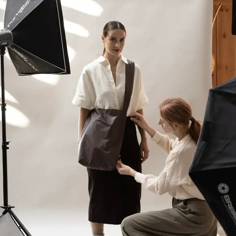 Tinne + Mia Tinne + Mia: Feel good bag | chicory coffee
