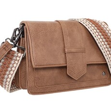 I'm dutch I'm dutch: handtas - schoudertasje Rione - camel