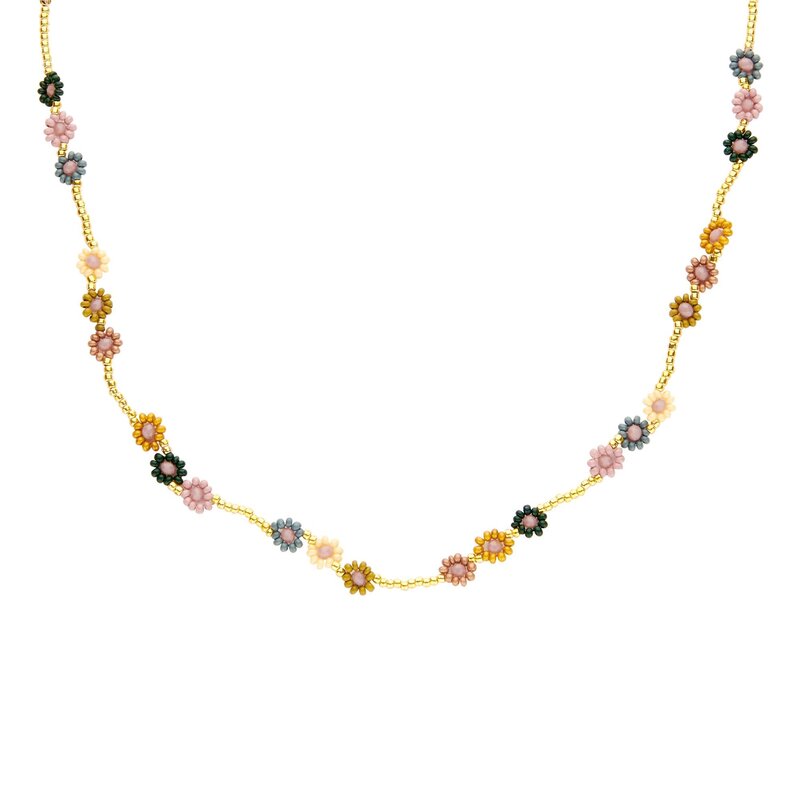 Biba Biba: ketting bloemetjes herfst 61530mix06