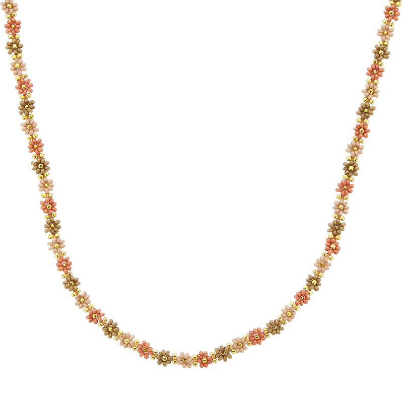 Biba Biba: ketting bloemetjes herfst 61529mix05