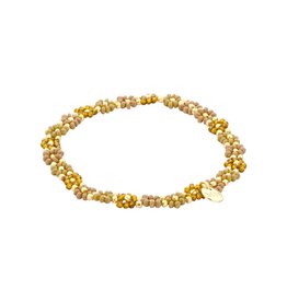 Biba Biba: armbandje elastiek- bloemetjes rondom 55563MIX07