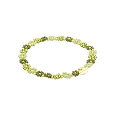 Biba Biba: armbandje elastiek- bloemetjes rondom 55563MIX14