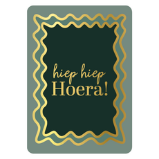 Kassaplan KP: kaartje a6 - Hiep hiep hoera