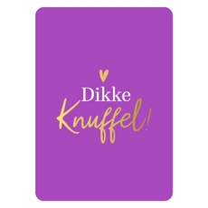 Kassaplan KP: kaartje a6 - Dikke knuffel