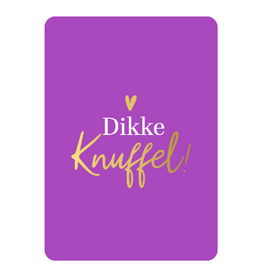 Kassaplan KP: kaartje a6 - Dikke knuffel