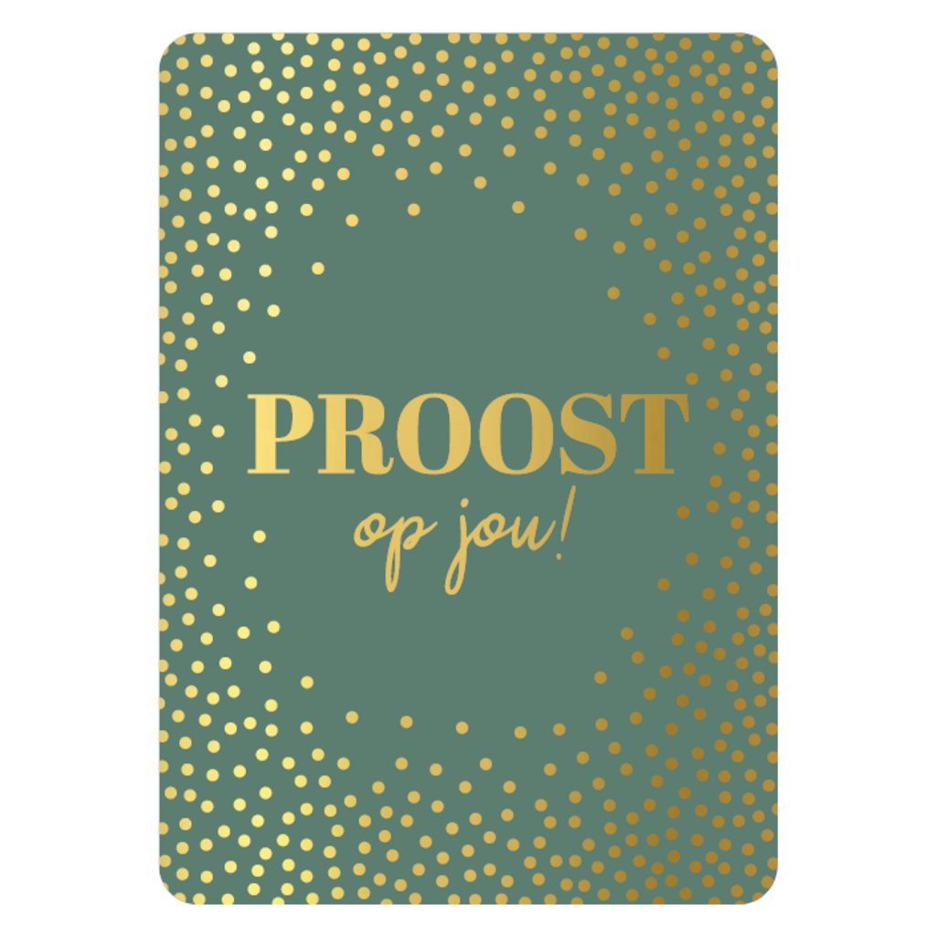 Kassaplan KP: kaartje a6 - Proost op jou