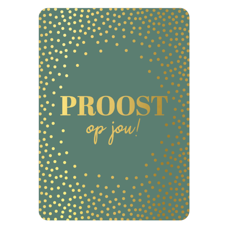 Kassaplan KP: kaartje a6 - Proost op jou