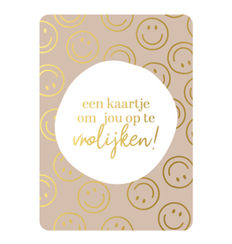 Kassaplan KP: kaartje a6 - Een kaartje om jou op te vrolijken