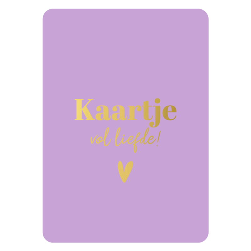 Kassaplan KP: kaartje a6 - Kaartje vol liefde