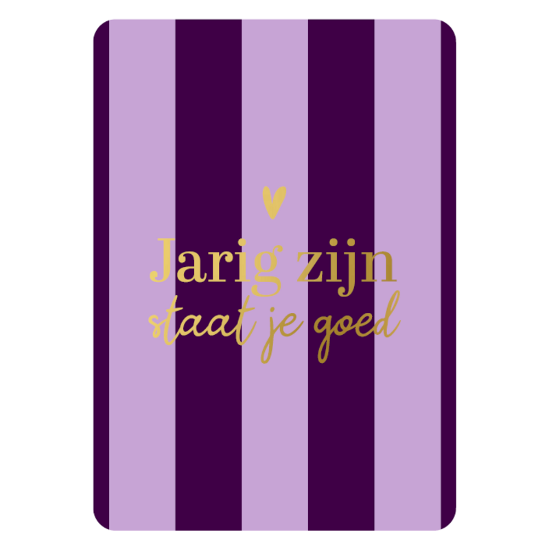 Kassaplan KP: kaartje a6 - Jarig zijn staat je goed