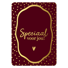 Kassaplan KP: kaartje a6 - Speciaal voor jou