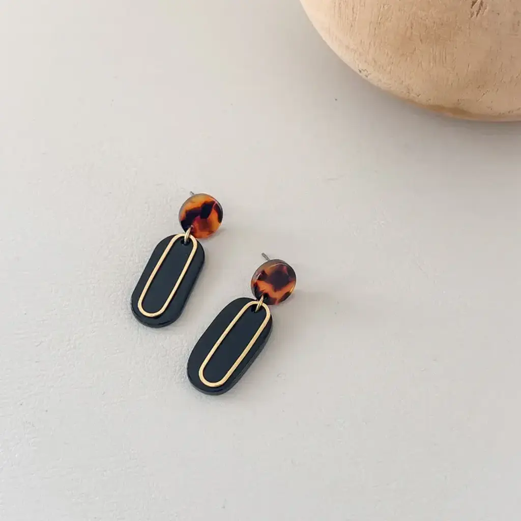 Atelier Meau Atelier Meau: Oorbellen - Leopard - 11