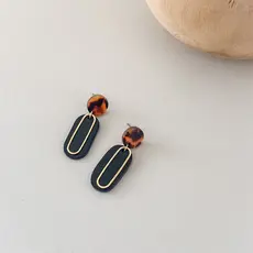 Atelier Meau Atelier Meau: Oorbellen - Leopard - 11