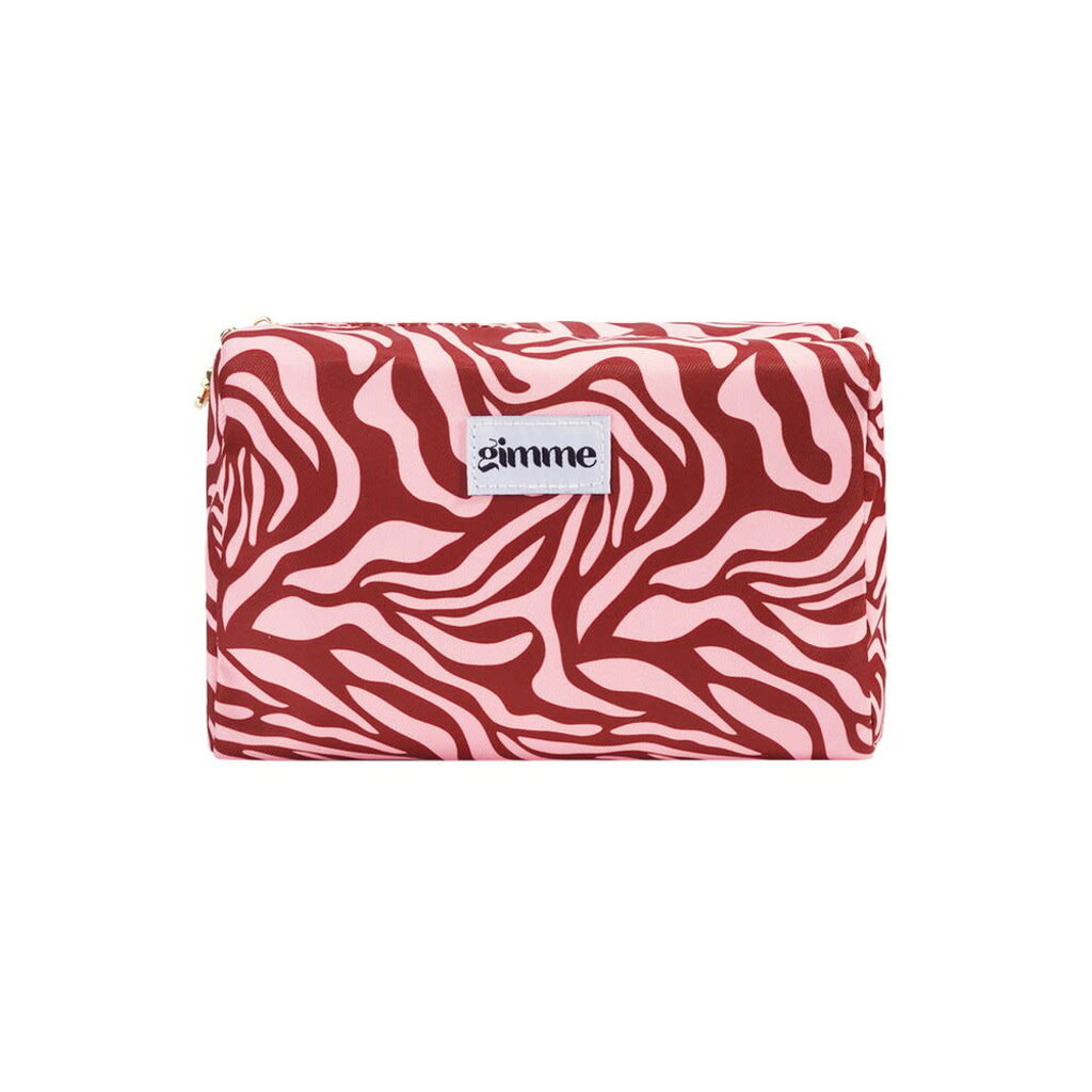 Yehwang Yehwang: toilettas - burgundy en lichtroze