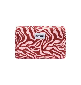 Yehwang Yehwang: toilettas - burgundy en lichtroze