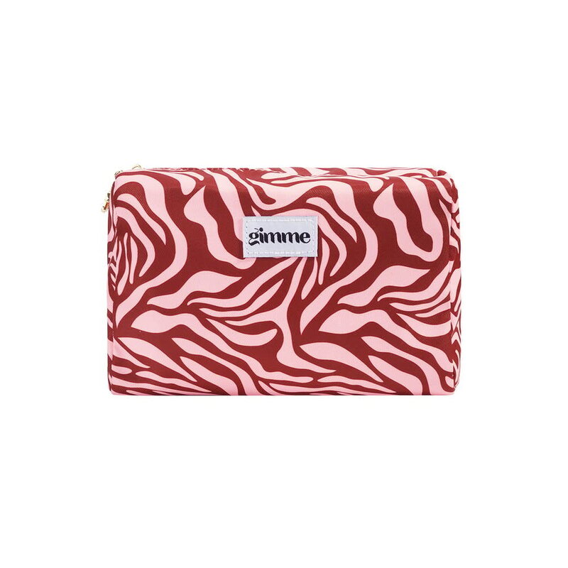 Yehwang Yehwang: toilettas - burgundy en lichtroze