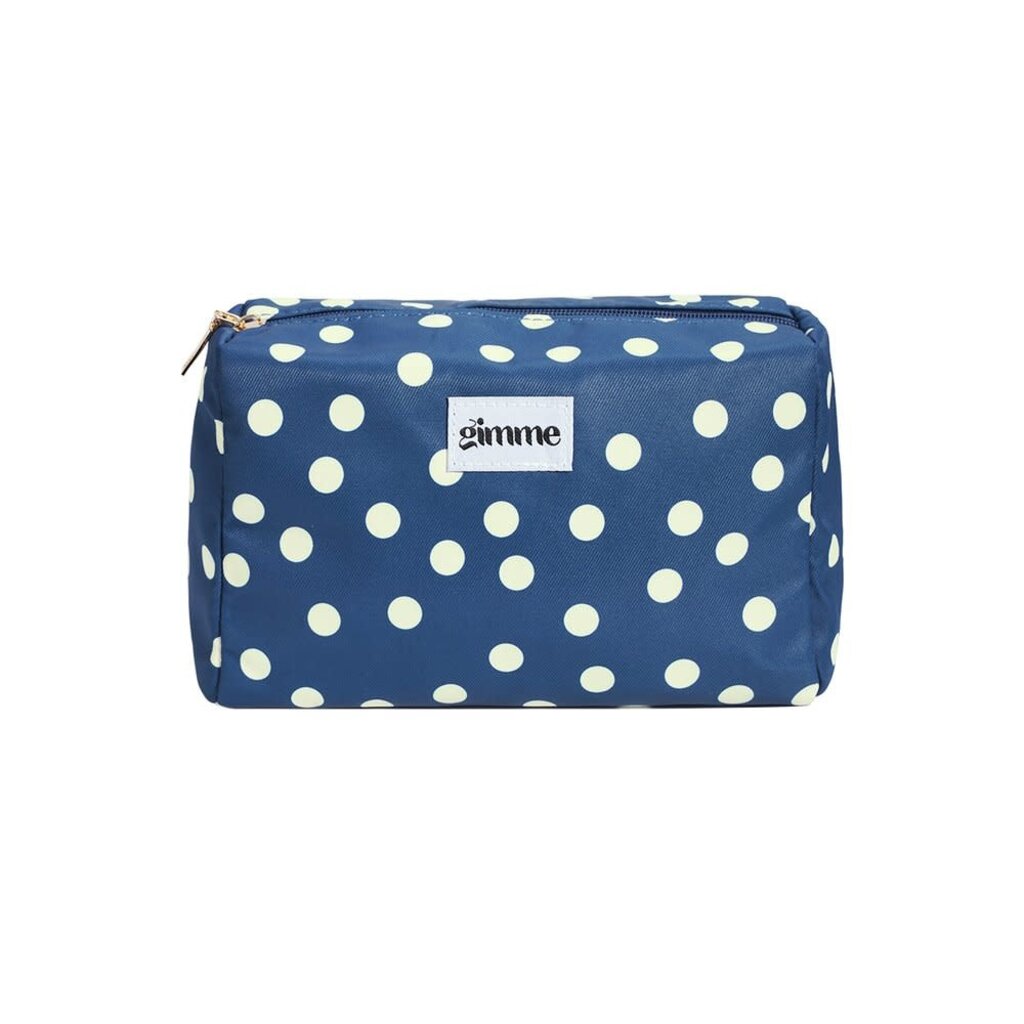 Yehwang Yehwang: toilettas - stippen blauw en wit