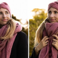 I'm dutch I'm Dutch: sjaal | Saalbach Vintage pink