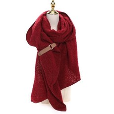 I'm dutch I'm Dutch: sjaal | Saalbach Bordeaux (50% korting gat in sjaal)