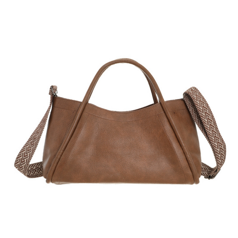 I'm dutch I'm dutch: handtas - schoudertas Tivoli - dark camel