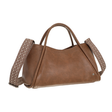 I'm dutch I'm dutch: handtas - schoudertas Tivoli - dark camel