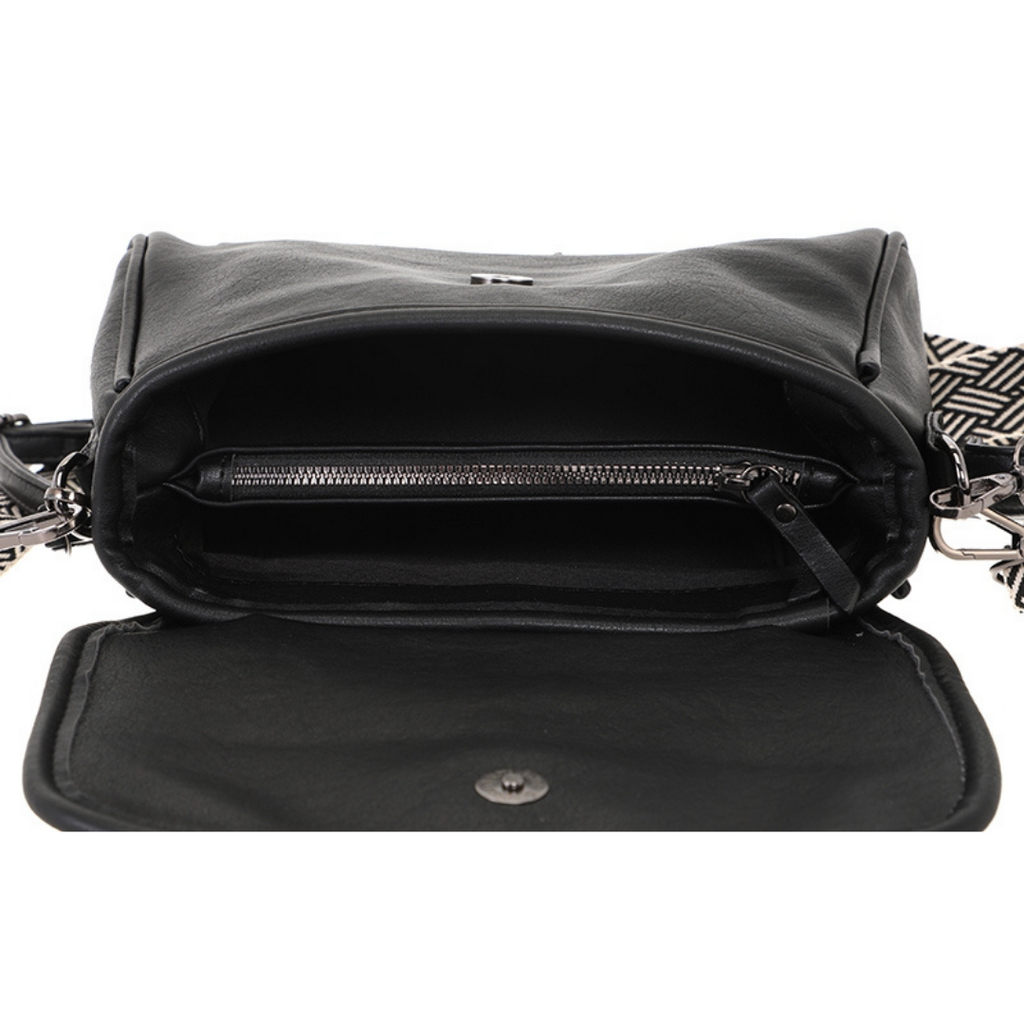 I'm dutch I'm dutch: Handtas - hand-/schoudertas El Monte - zwart