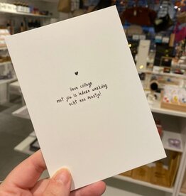 Winkeltje van Anne Winkeltje van Anne: kaartje a6 - lieve collega