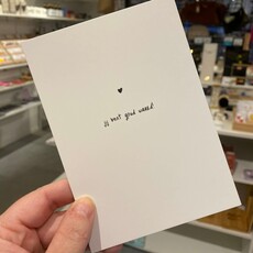 Winkeltje van Anne Winkeltje van Anne: kaartje a6 - jij bent goud waard