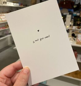 Winkeltje van Anne Winkeltje van Anne: kaartje a6 - jij bent goud waard