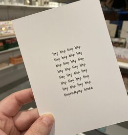 Winkeltje van Anne Winkeltje van Anne: kaartje a6 - hiep hiep hiep hoera