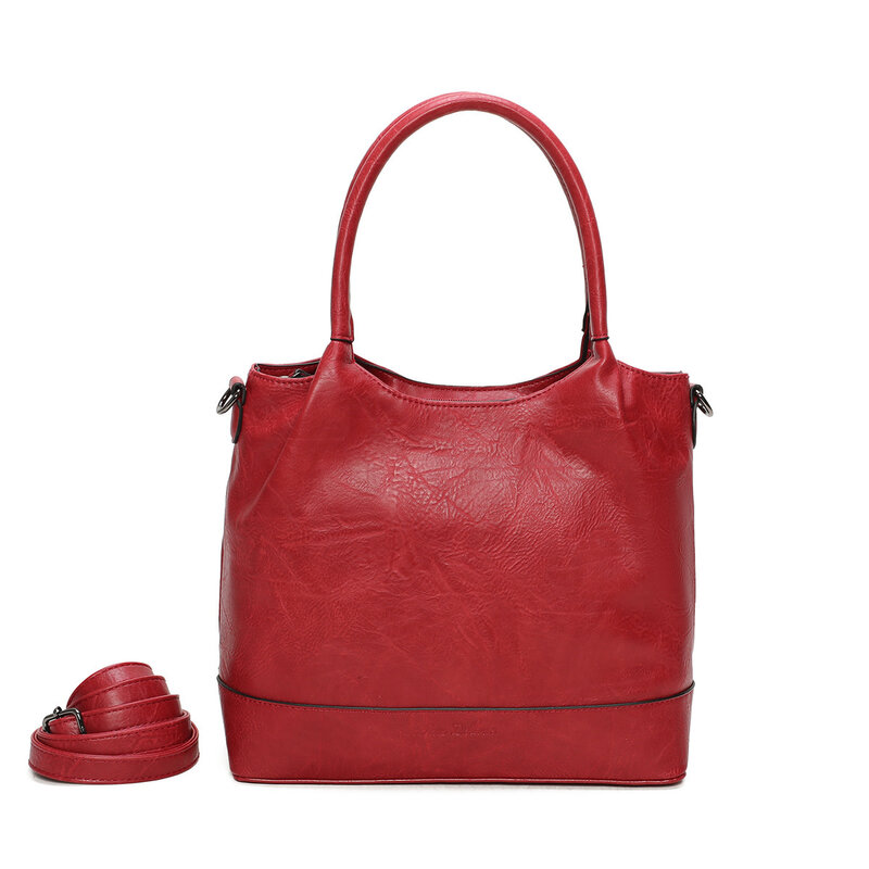 Ines Delaure Ines Delaure: handtas - rouge