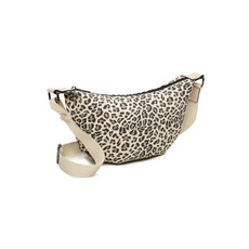 Ines Delaure Ines Delaure: handtas schoudertas - leo beige