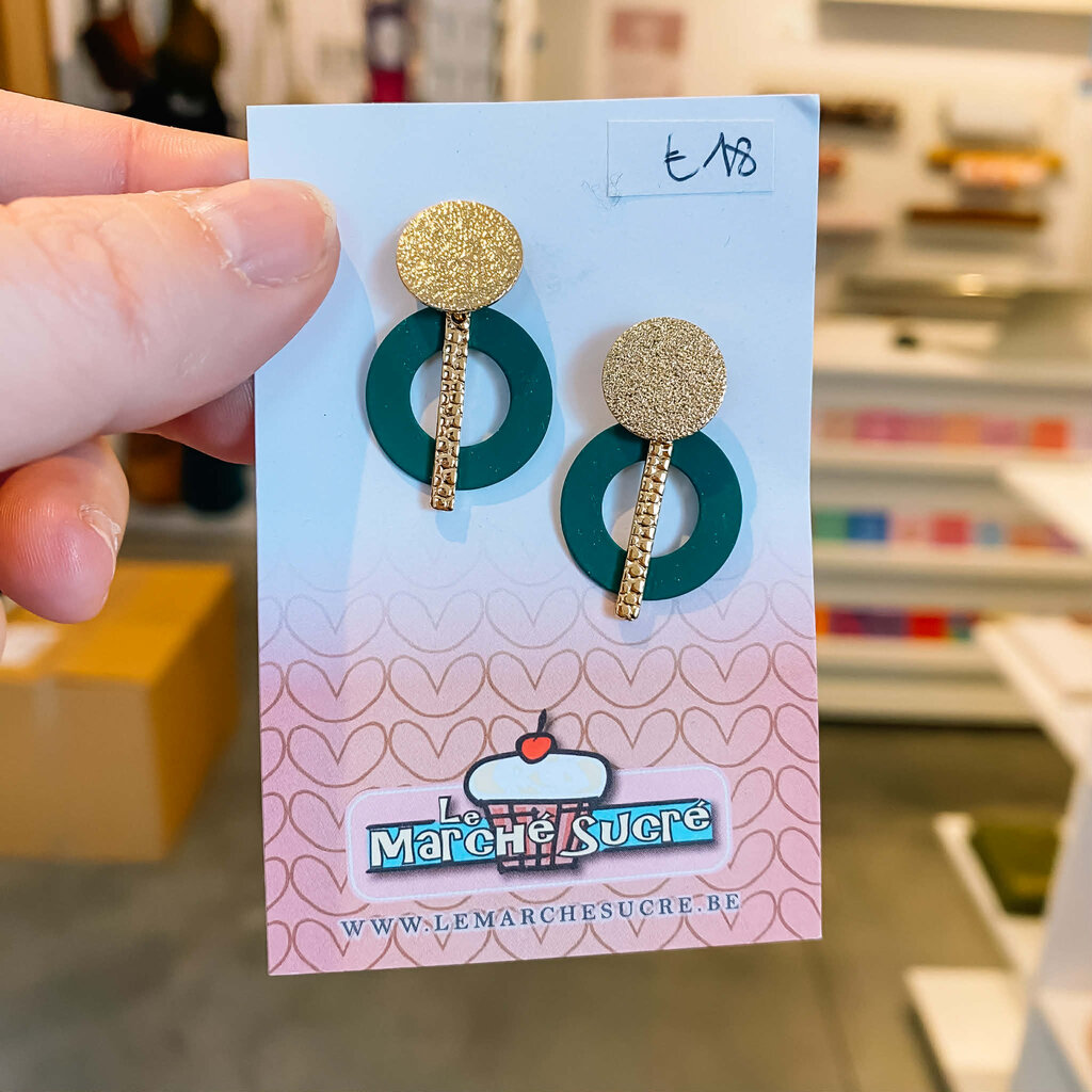 le marché sucré Le marché sucré: oorbellen - goed en groen