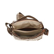 I'm dutch I'm dutch: Handtas - Camel dot Weston schoudertasje