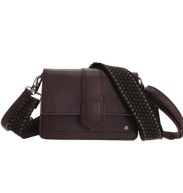 I'm dutch I'm dutch: handtas - schoudertasje Rione - bordeaux