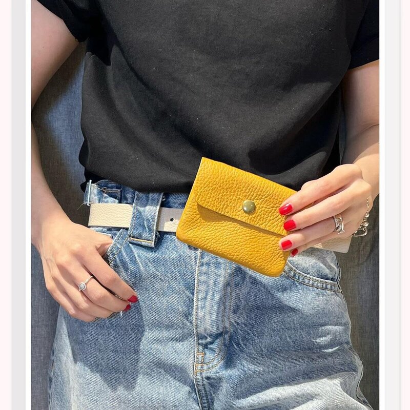 Z & z Portemonneetje klein - mosterd