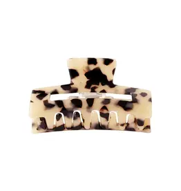 Yehwang Yehwang: haarclip 8.5 cm print - beige