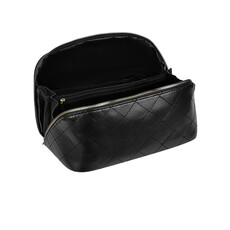 Yehwang Yehwang: toilettas schuine rits - zwart