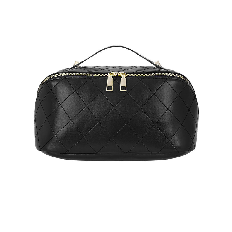 Yehwang Yehwang: toilettas schuine rits - zwart