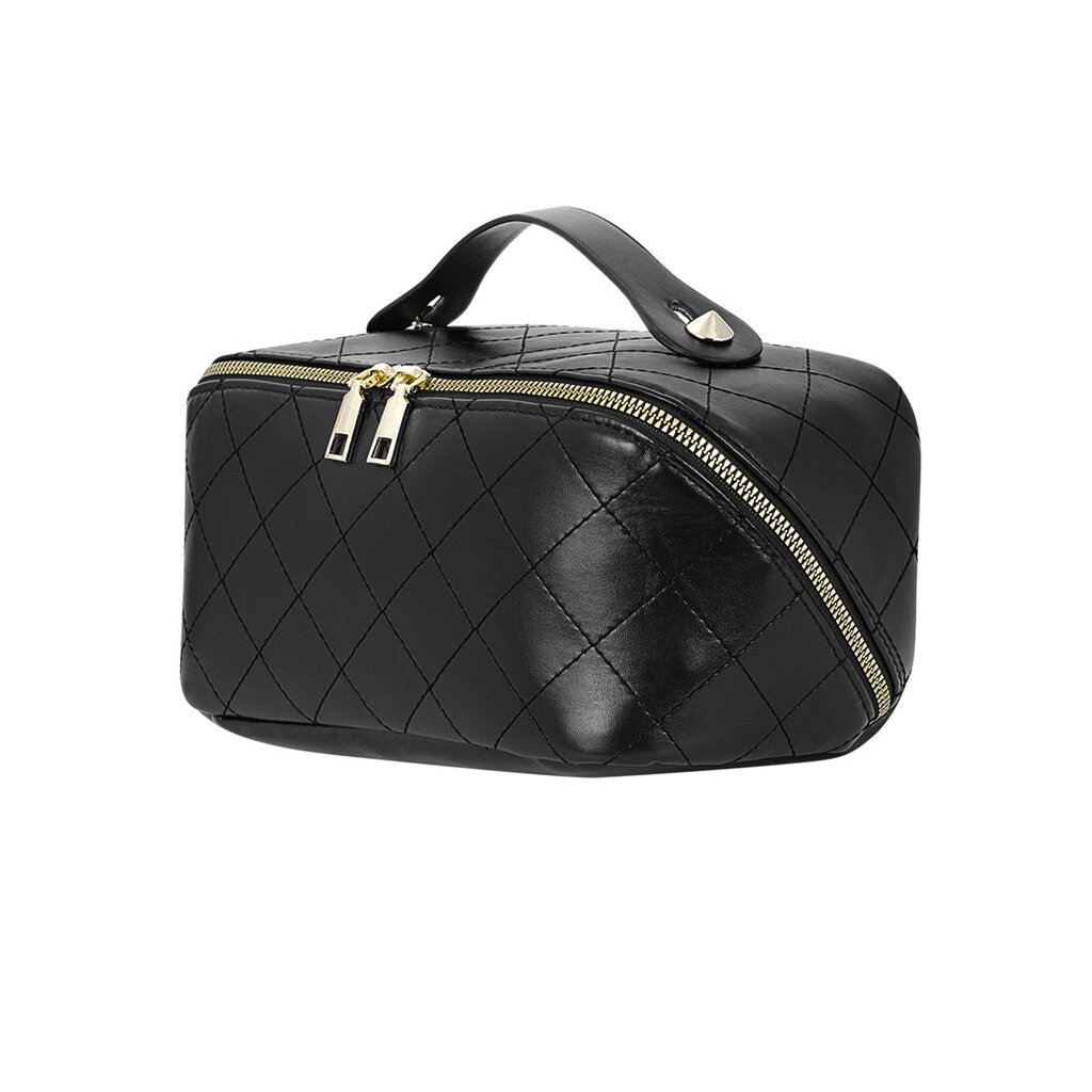 Yehwang Yehwang: toilettas schuine rits - zwart