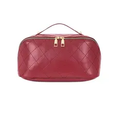 Yehwang Yehwang: toilettas schuine rits - bordeaux