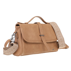I'm dutch I'm dutch: Handtas - hand-/schoudertas El Monte - camel